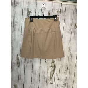 Will It Women's Khaki/Beige Activewear Mini Skort Size 10